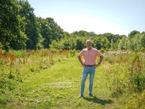 Reinier van der Hel op Landgoed BuitenLeeft